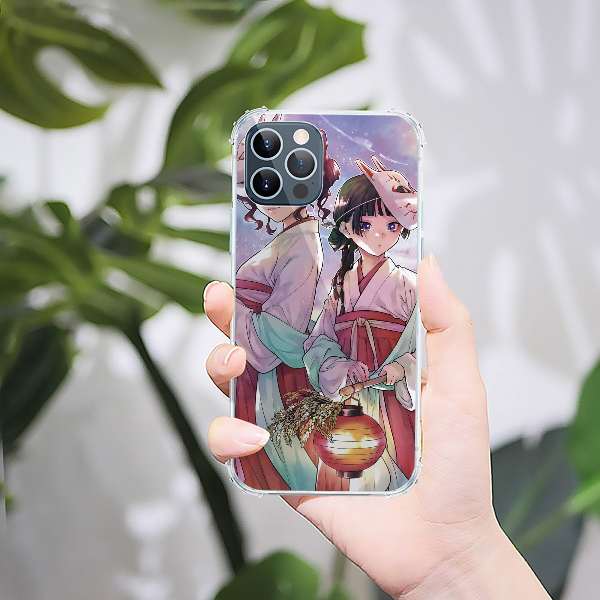 （画像用） 薬屋のひとりごと The Apothecary Diaries 【iPhone 12シリーズ対応】透明スマホケース（クリアソフトケース）